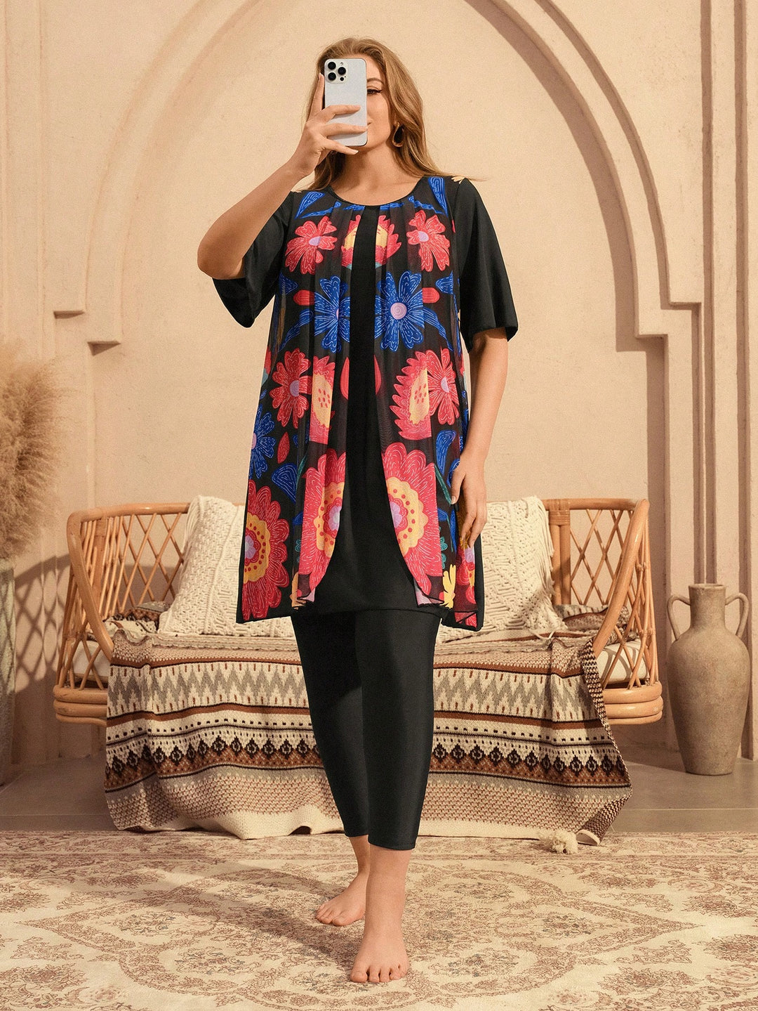 Rochie SHEIN, mix culori