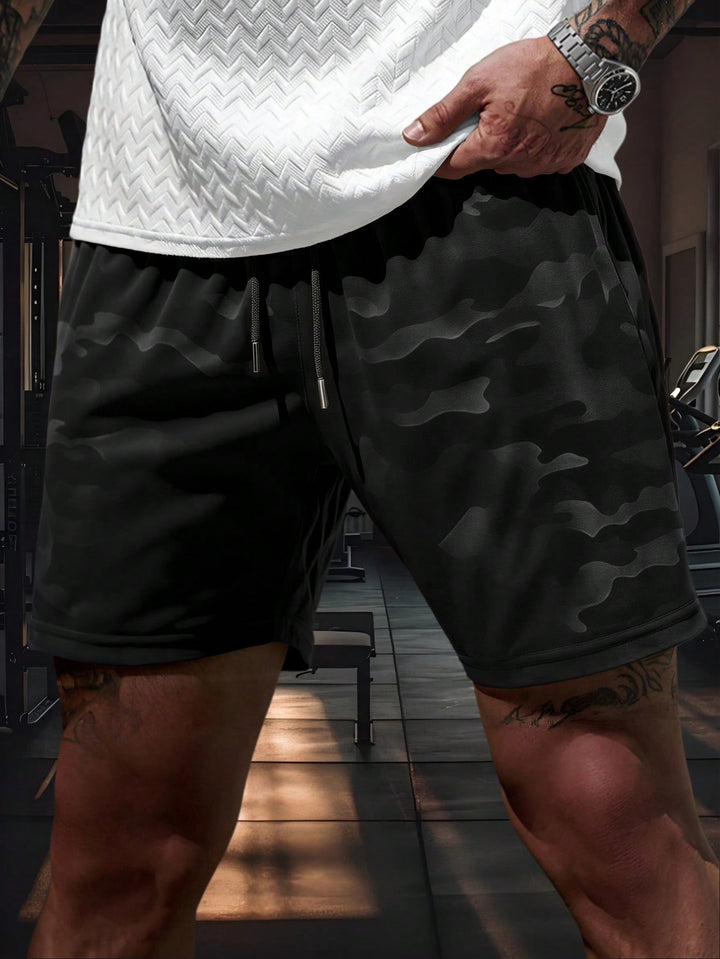 Pantaloni scurți SHEIN, negru