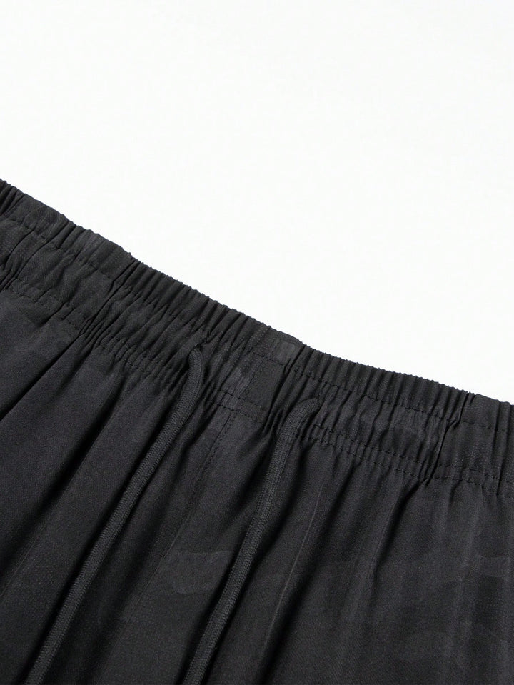 Pantaloni scurți SHEIN, negru