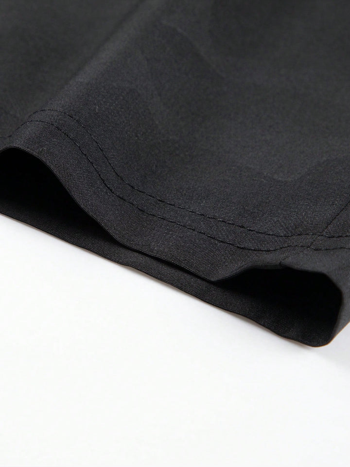 Pantaloni scurți SHEIN, negru