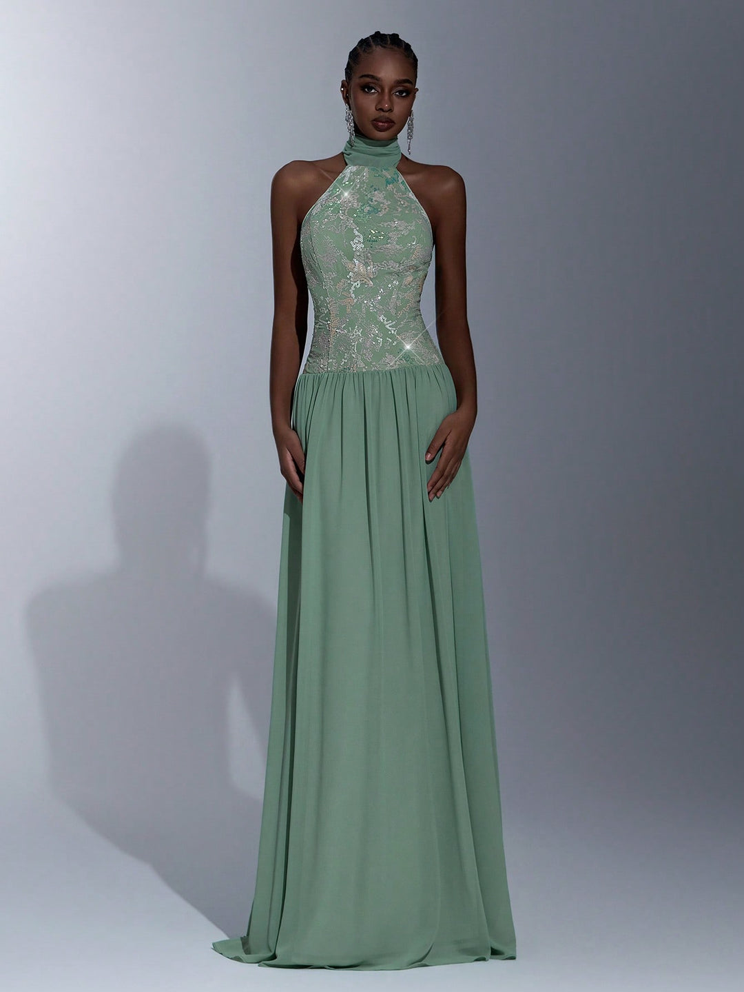 Rochie SHEIN, verde