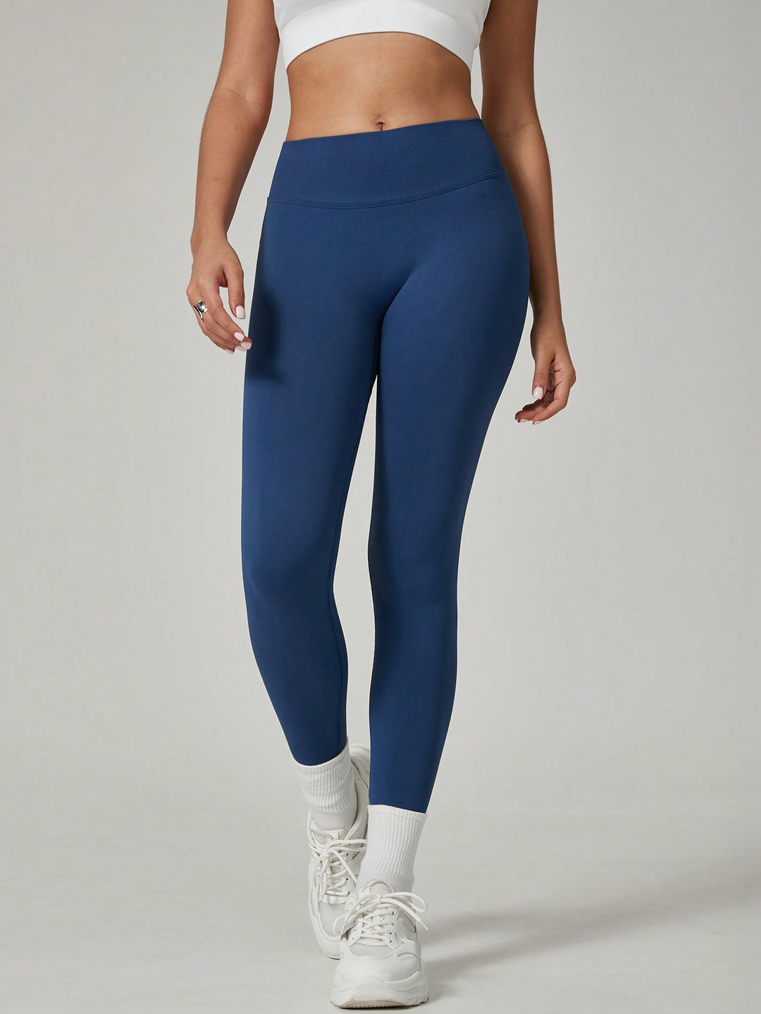 Pantaloni SHEIN, albastru
