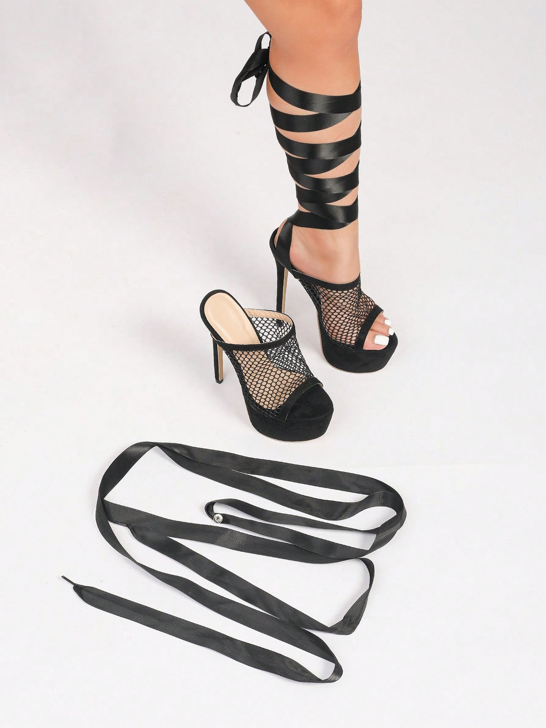 Sandale SHEIN, negru