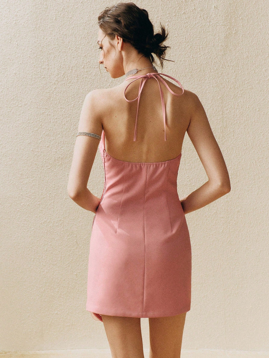 Rochie mini SHEIN, roz
