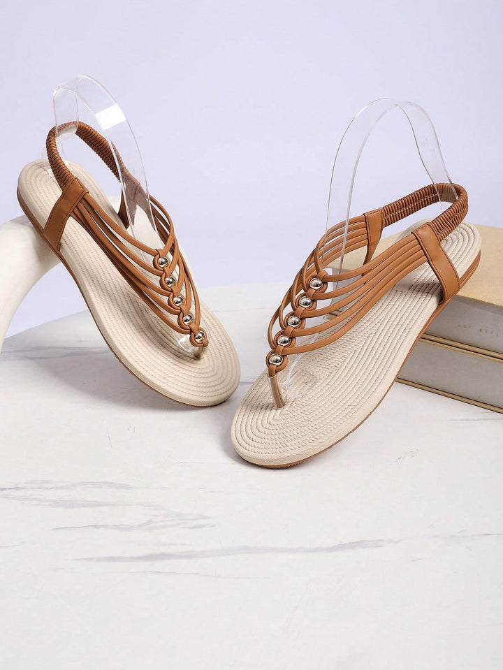Sandale SHEIN, maro