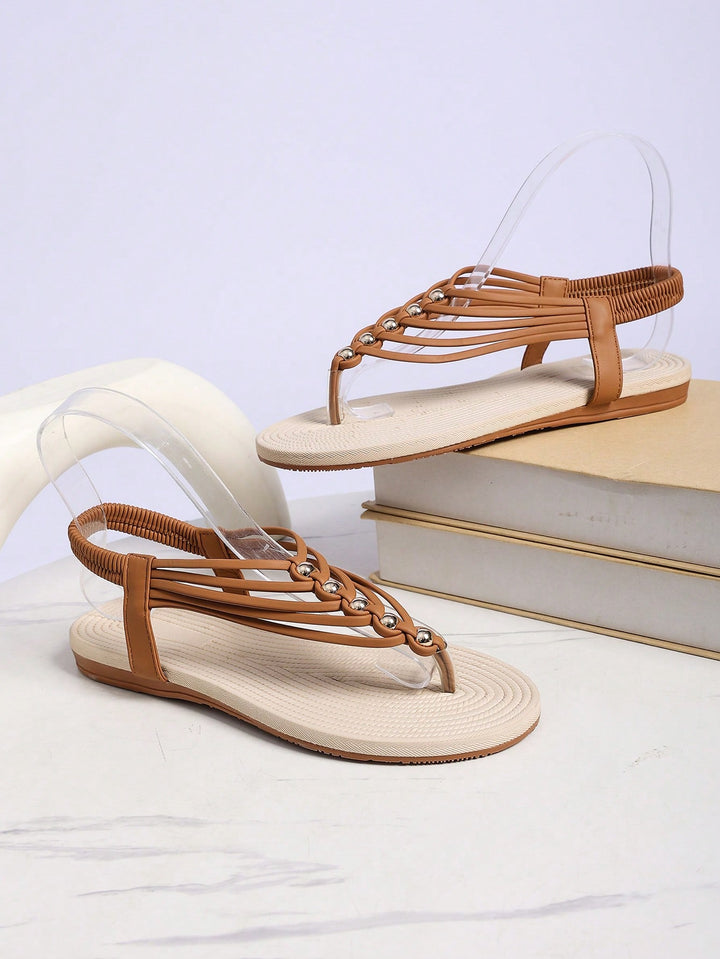 Sandale SHEIN, maro