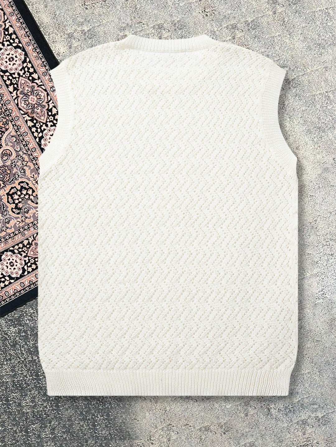 Pulover SHEIN, alb