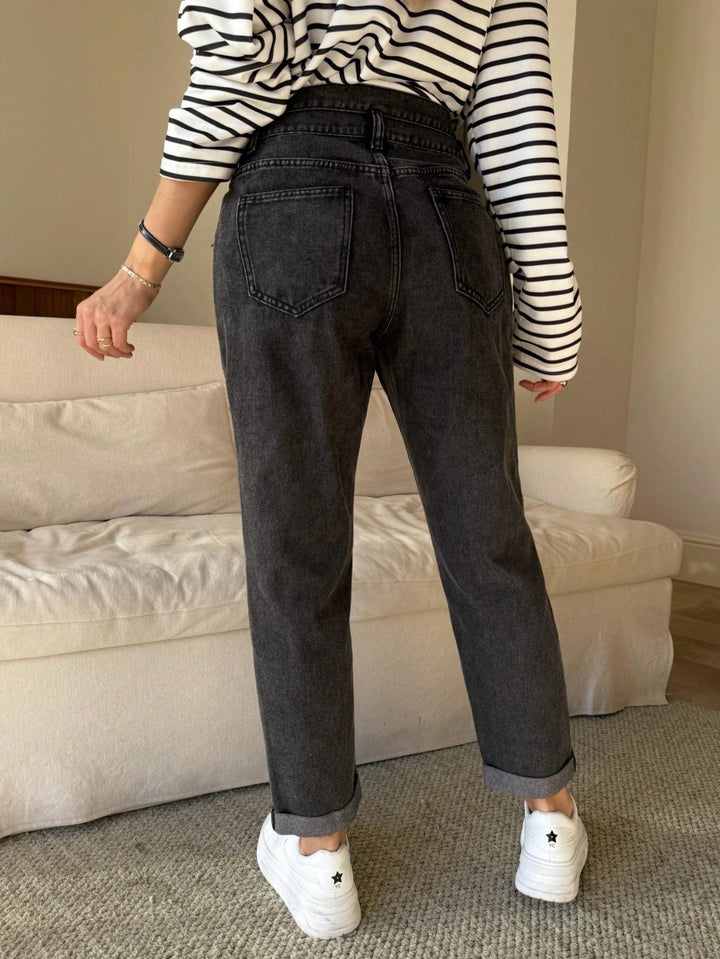 Jeans SHEIN, negru