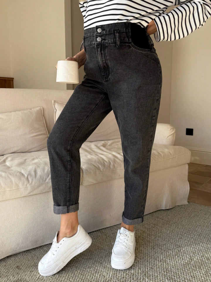 Jeans SHEIN, negru