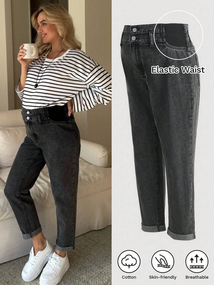 Jeans SHEIN, negru