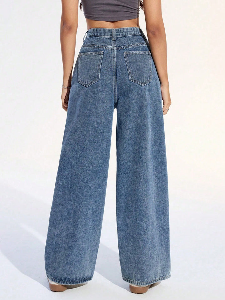 Jeans SHEIN, albastru