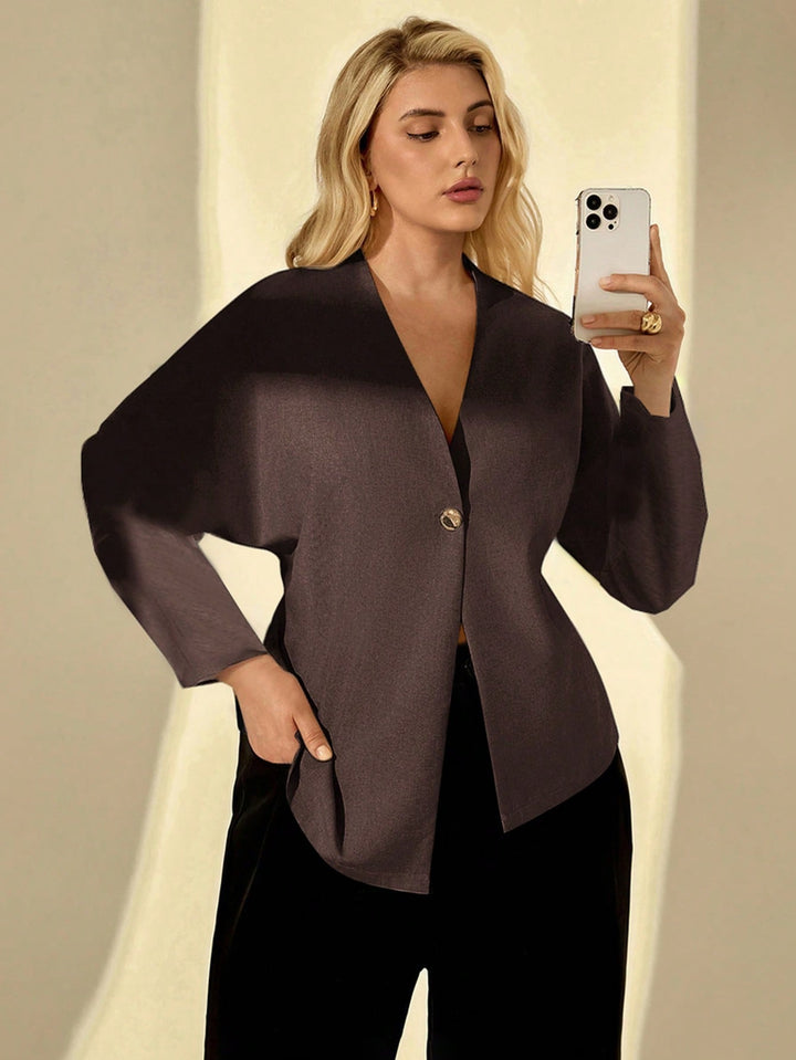 SHEIN blúz, barna