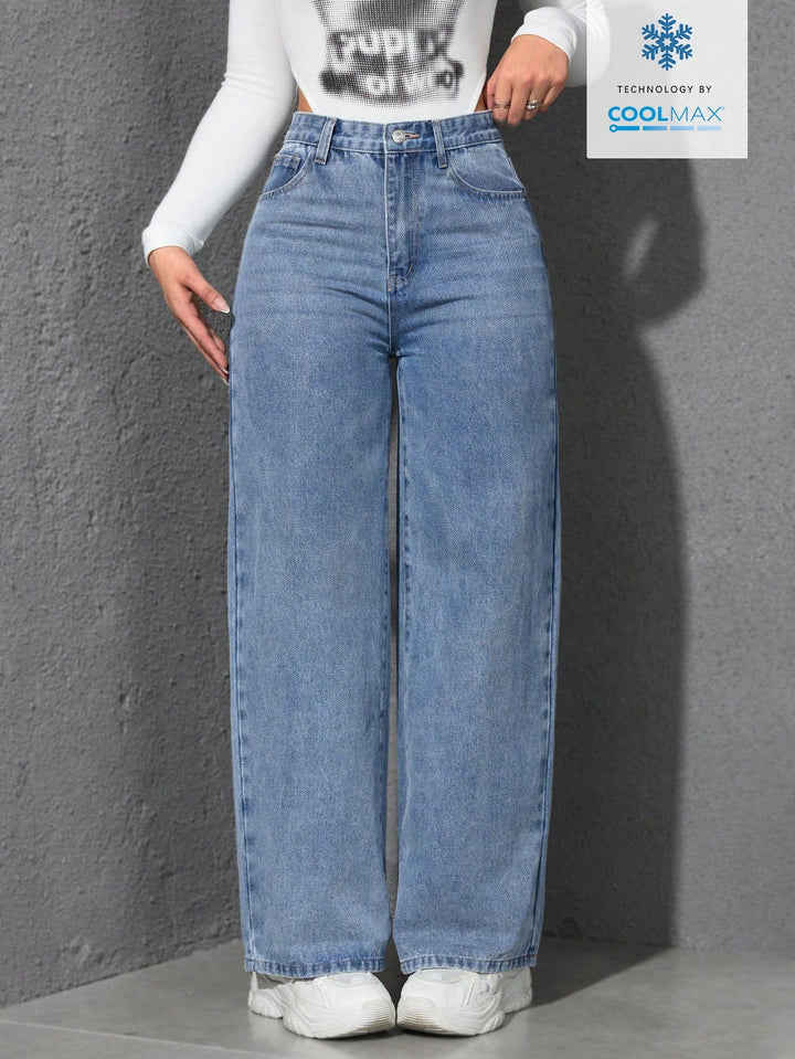 Jeans SHEIN, albastru