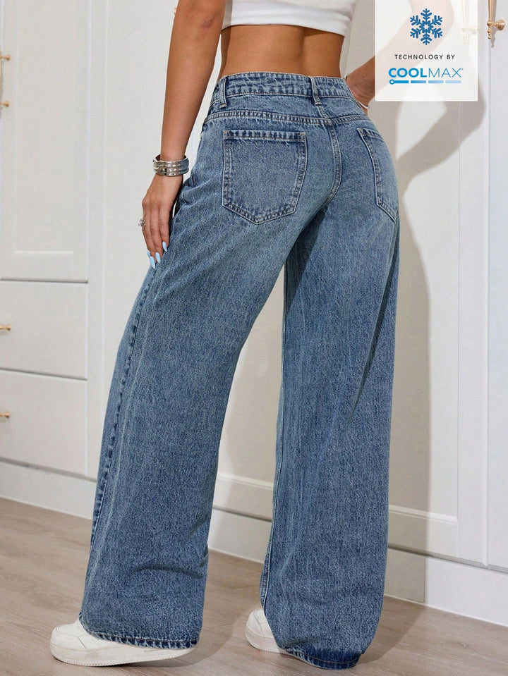 Jeans SHEIN, albastru