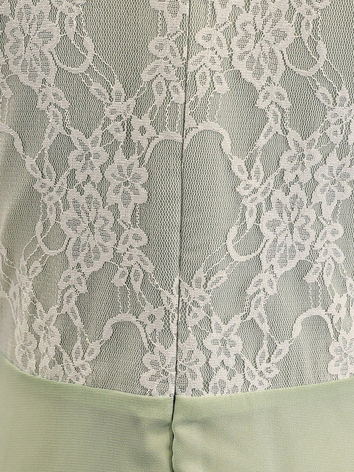 Ținută de petrecere SHEIN, verde