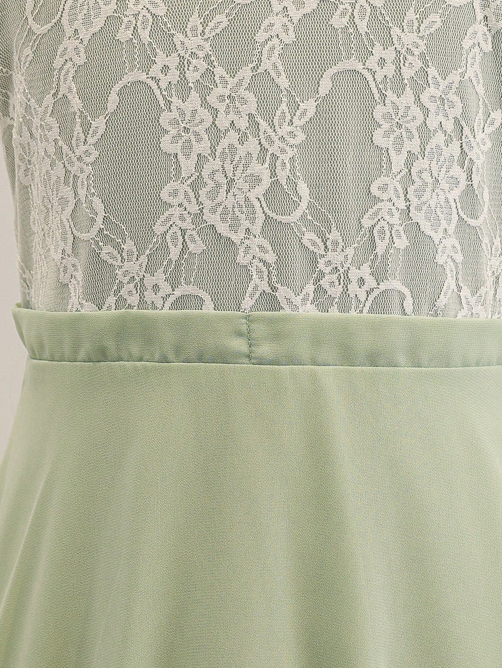 Ținută de petrecere SHEIN, verde
