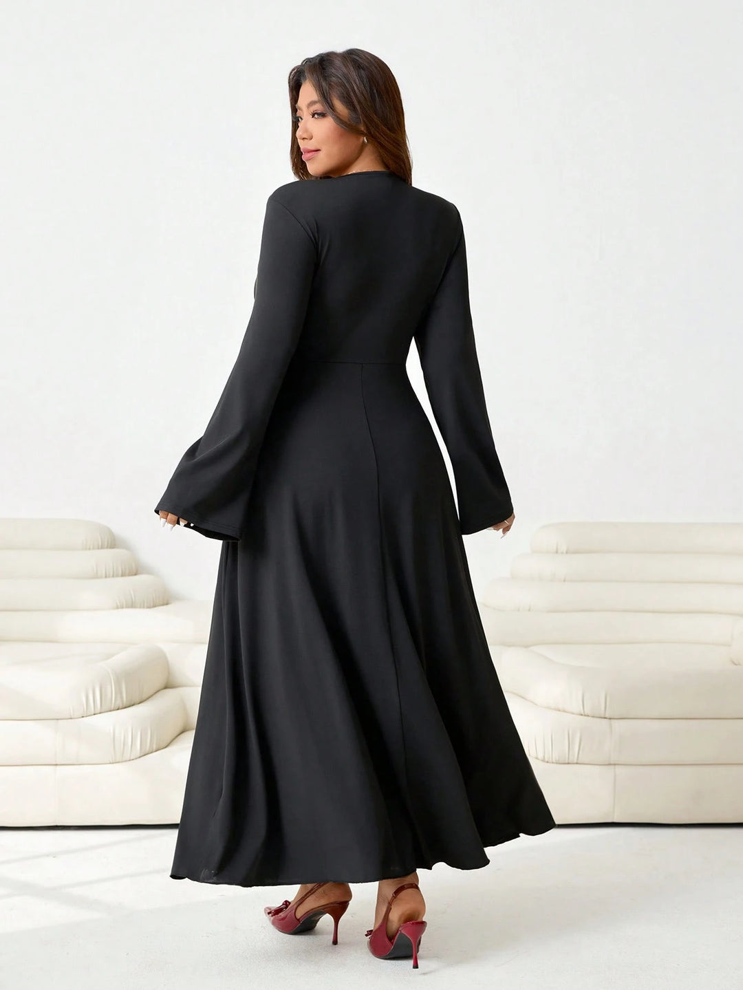 SHEIN maxiruha, fekete