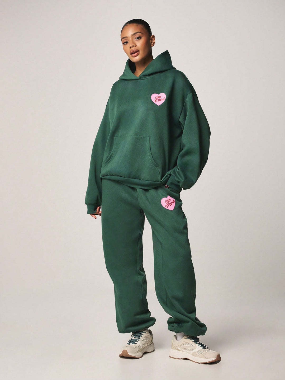 Pantaloni SHEIN, verde