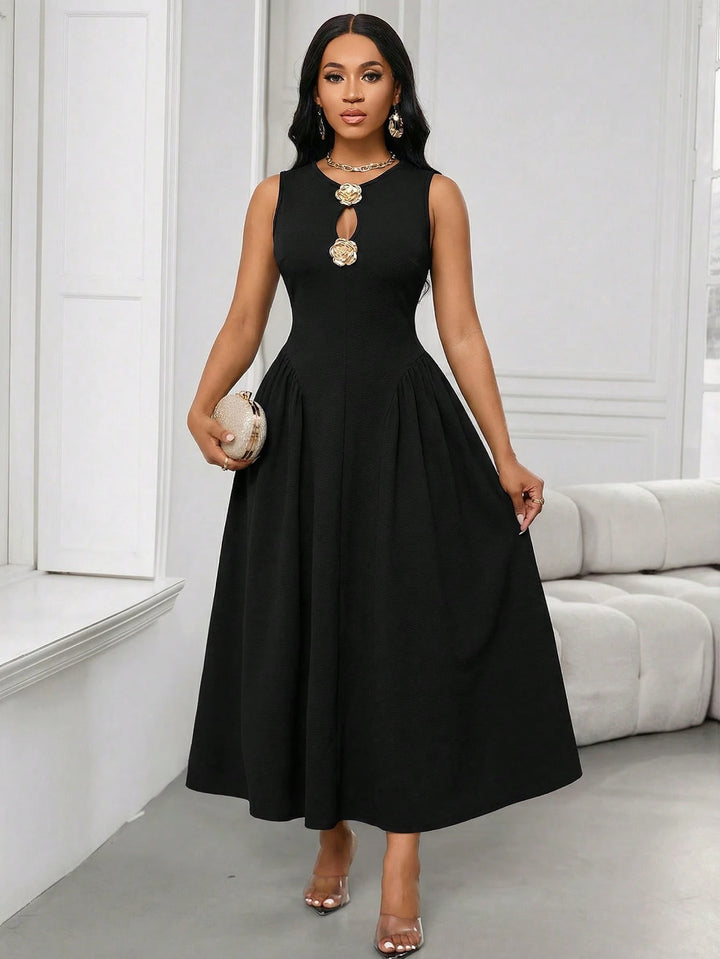 Rochie maxi SHEIN, negru