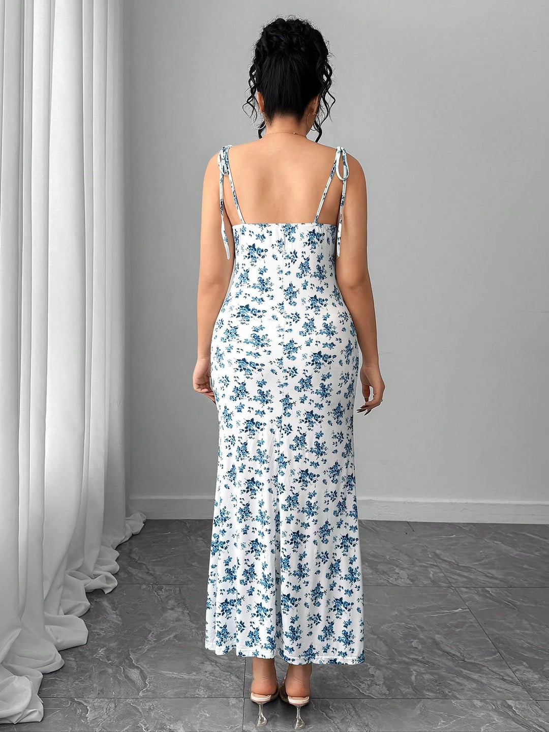 Rochie maxi SHEIN, mix culori