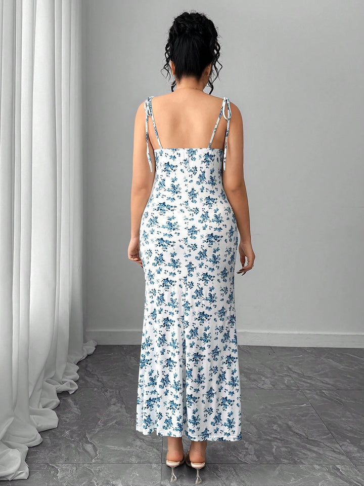 Rochie maxi SHEIN, mix culori