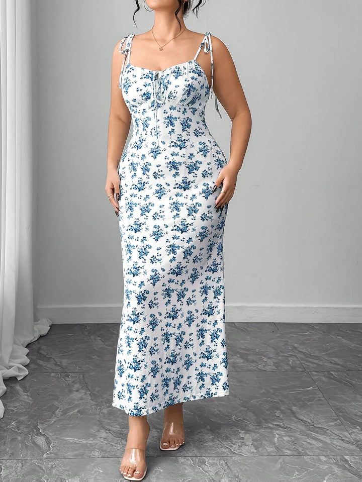 Rochie maxi SHEIN, mix culori