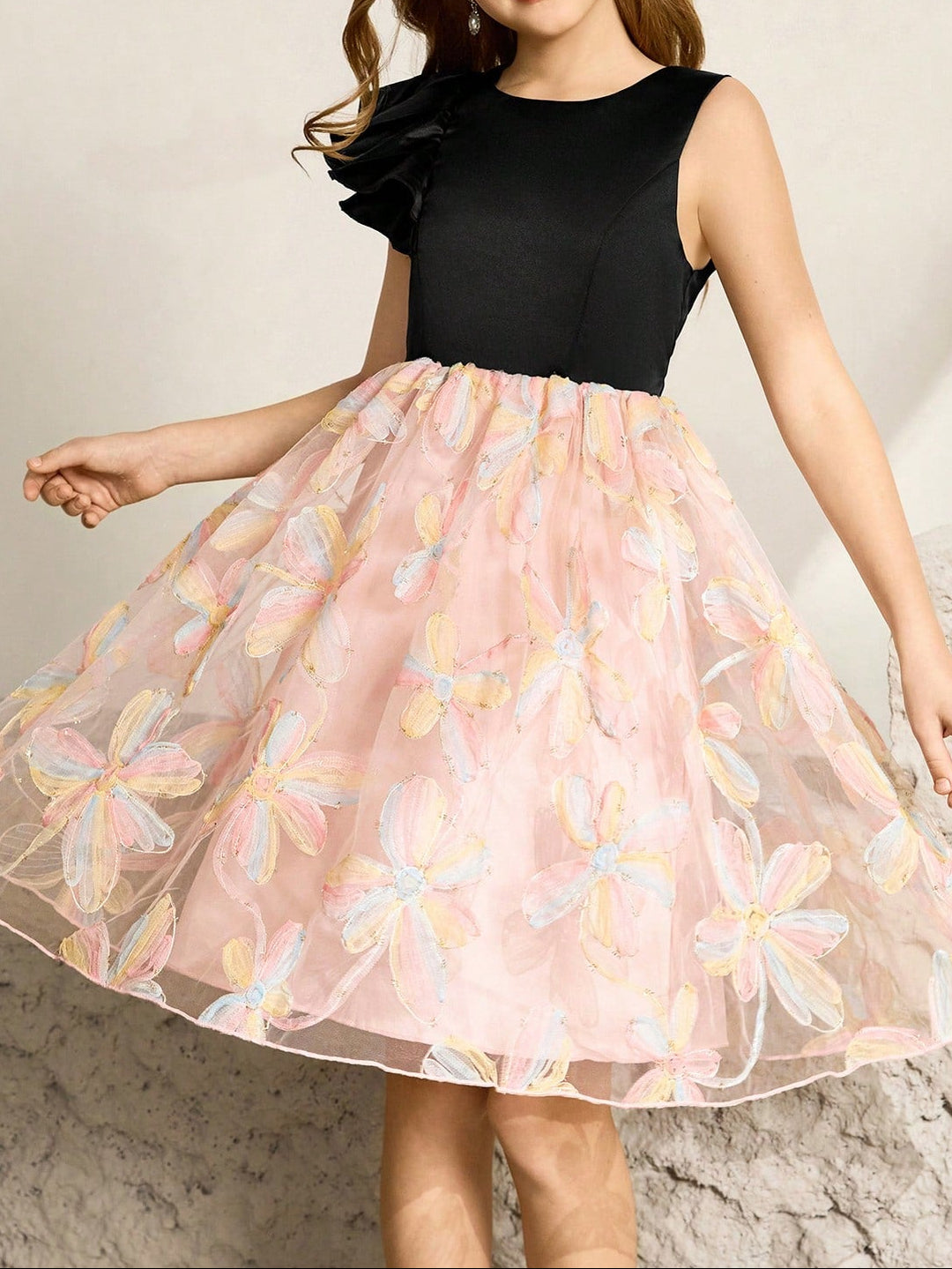 Rochie SHEIN, mix culori