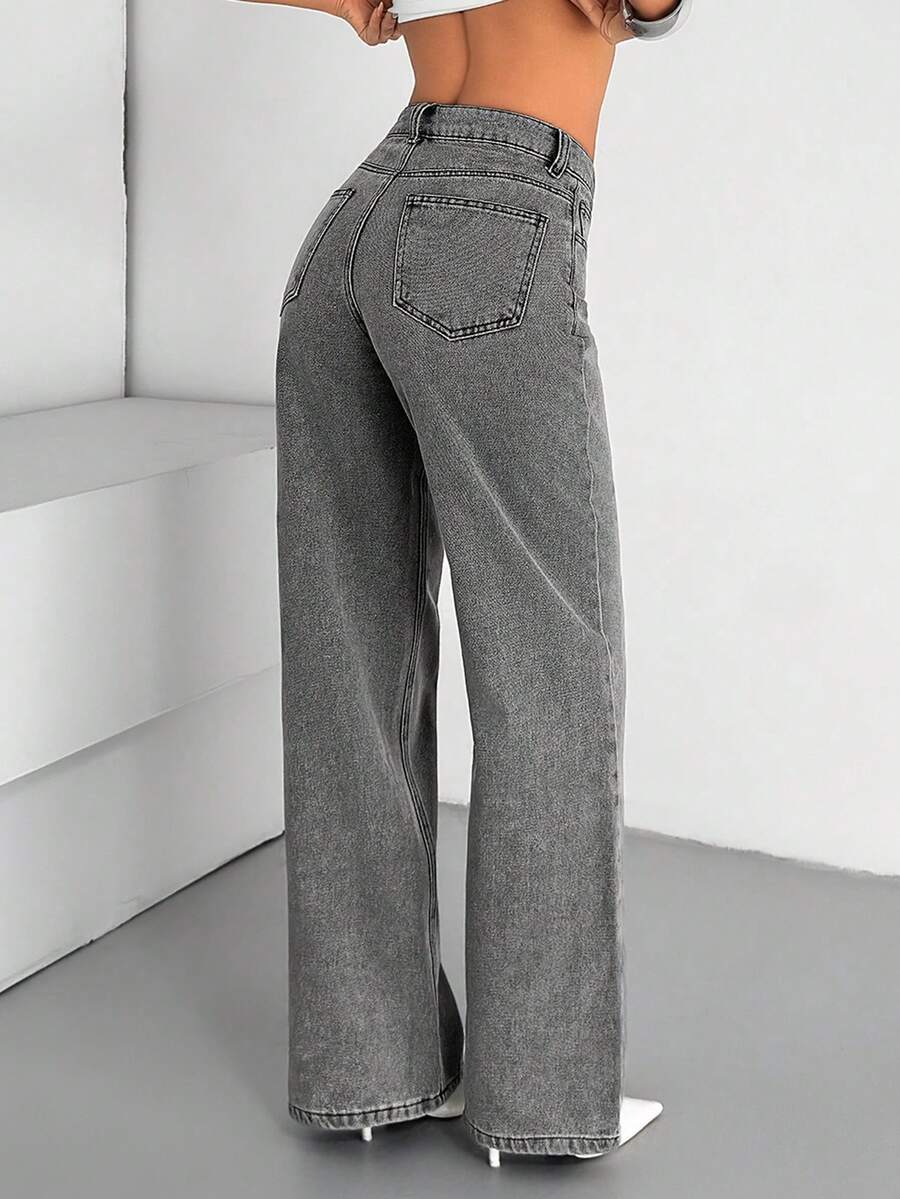 Jeans SHEIN, gri