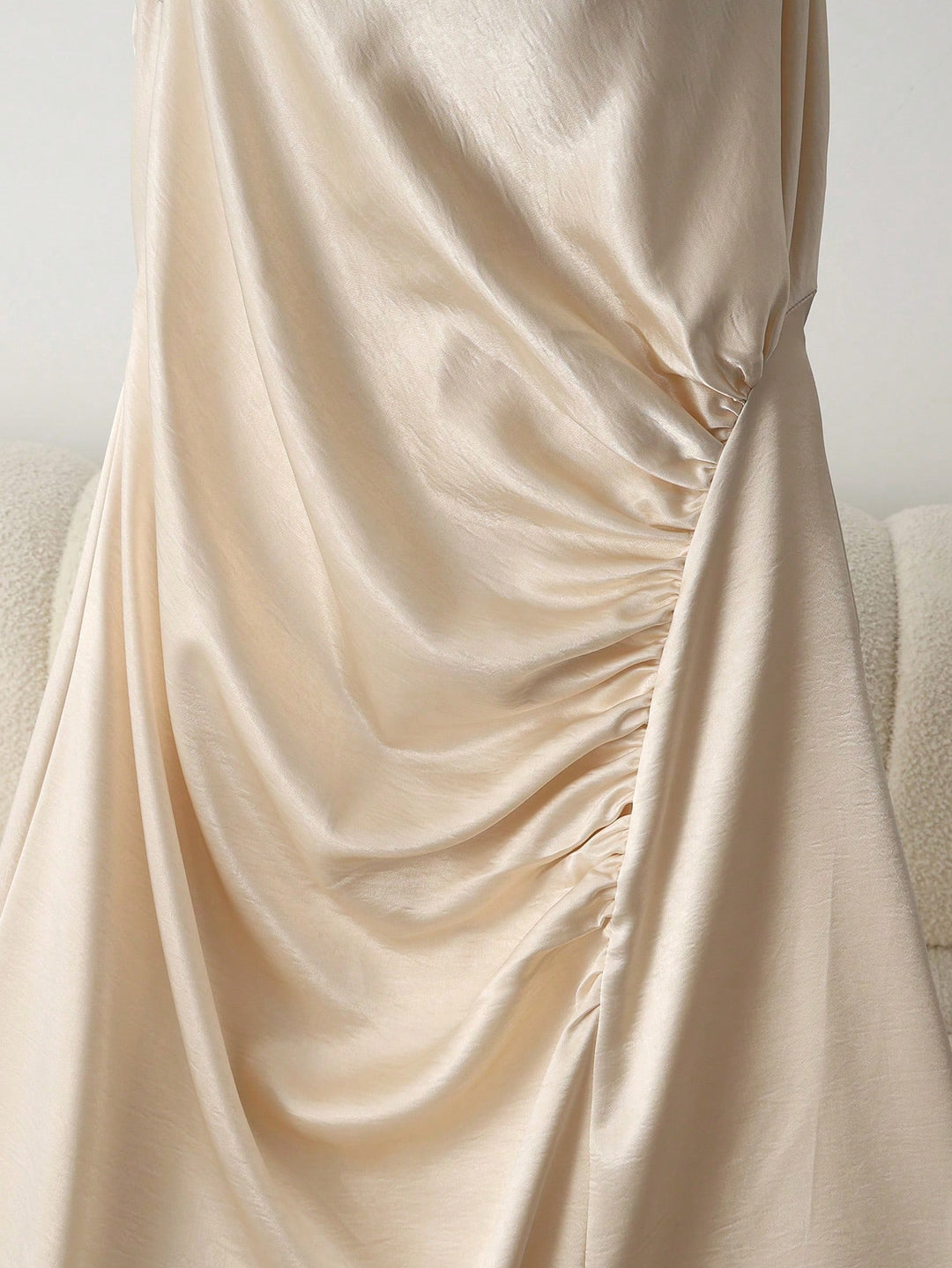 Rochie maxi SHEIN, bej