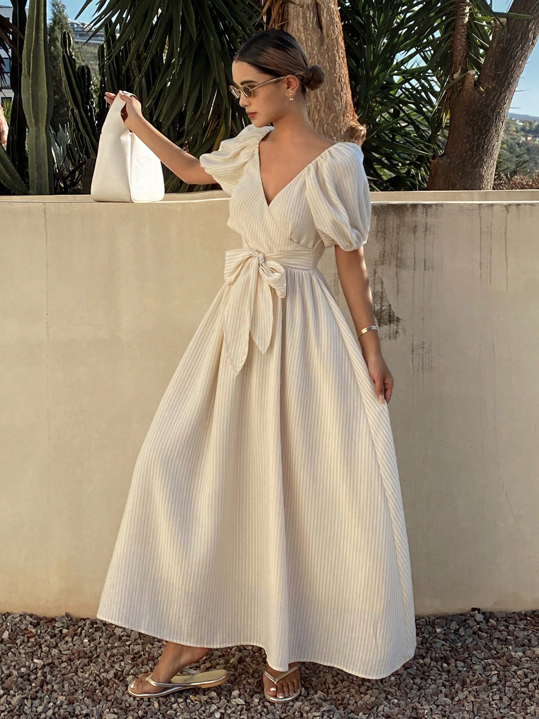 Rochie maxi SHEIN, galben