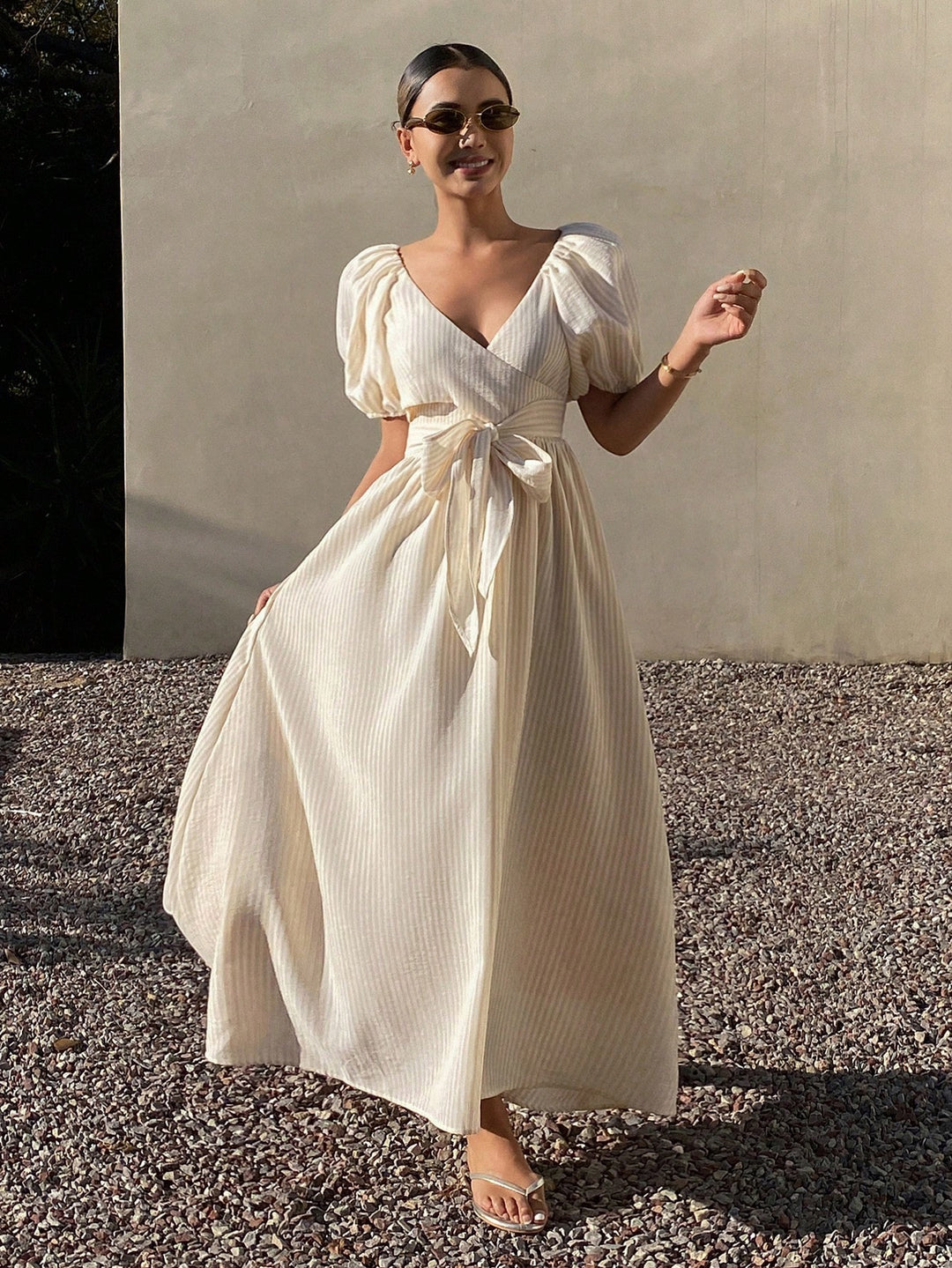 Rochie maxi SHEIN, galben