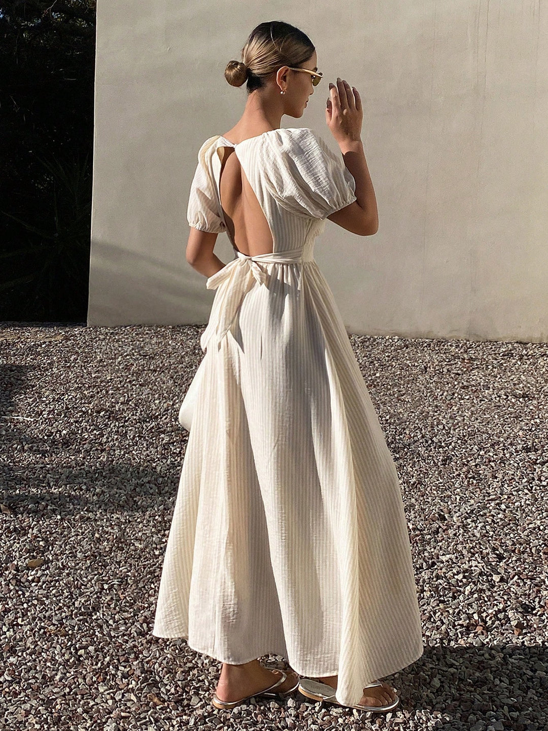 Rochie maxi SHEIN, galben