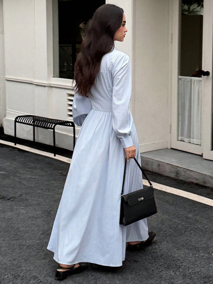 Rochie maxi SHEIN, albastru