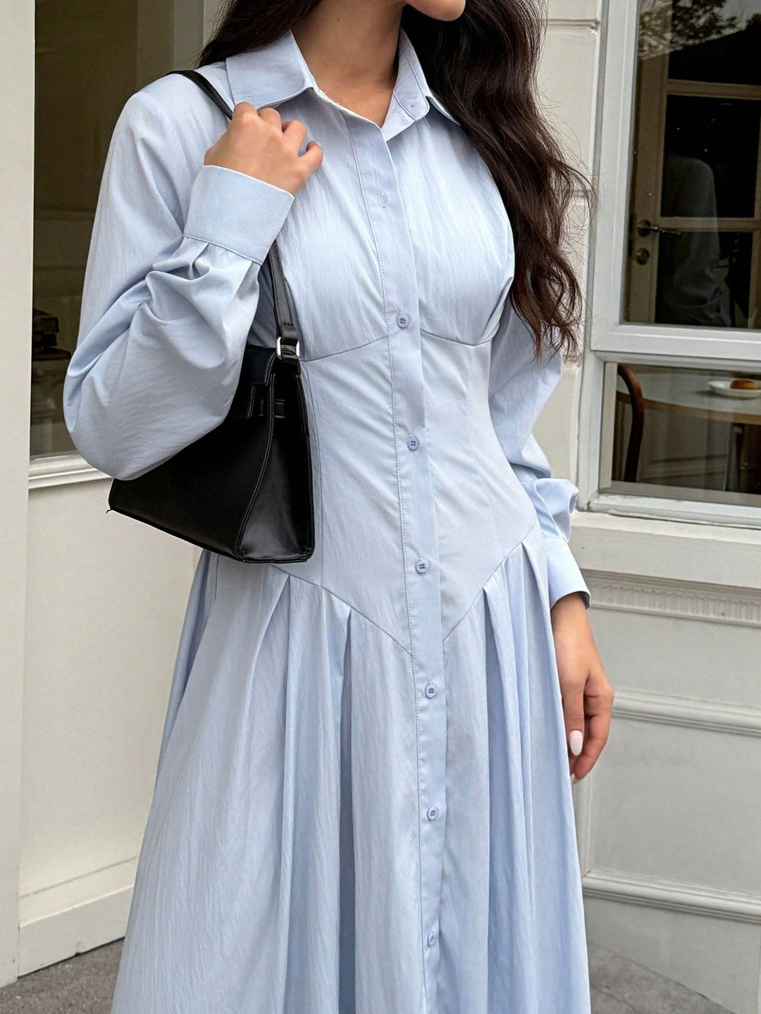 Rochie maxi SHEIN, albastru