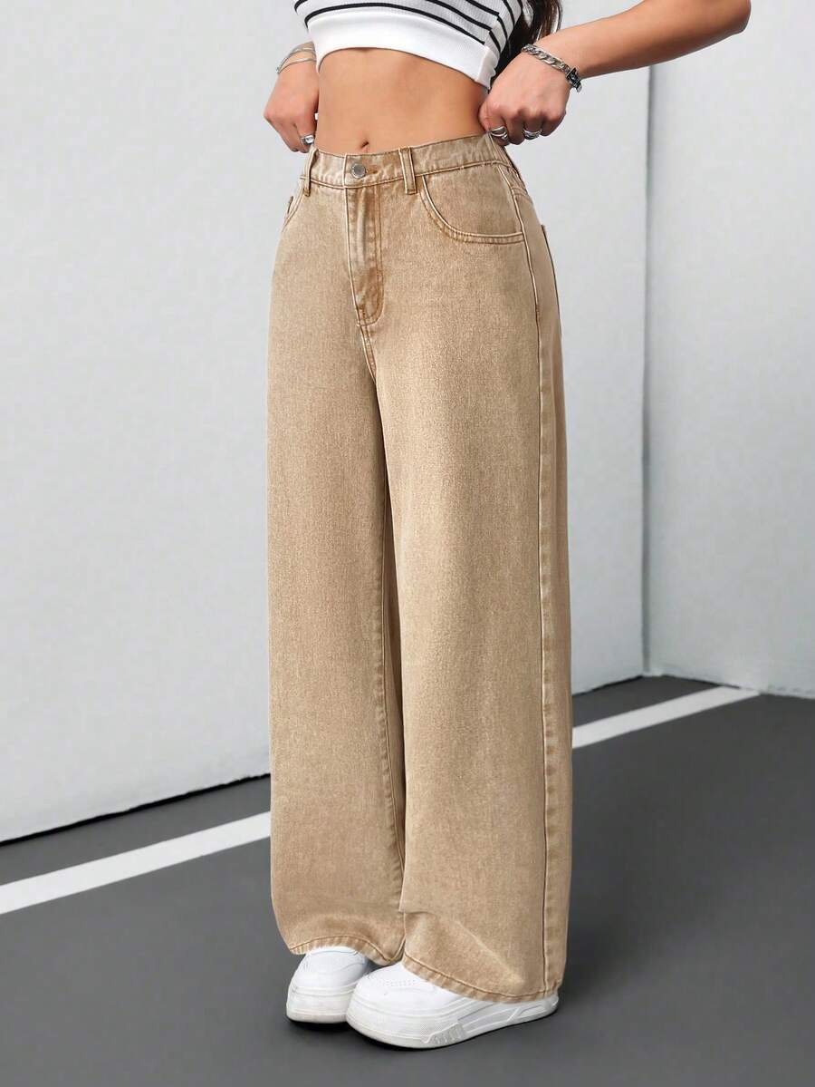 Jeans SHEIN, maro