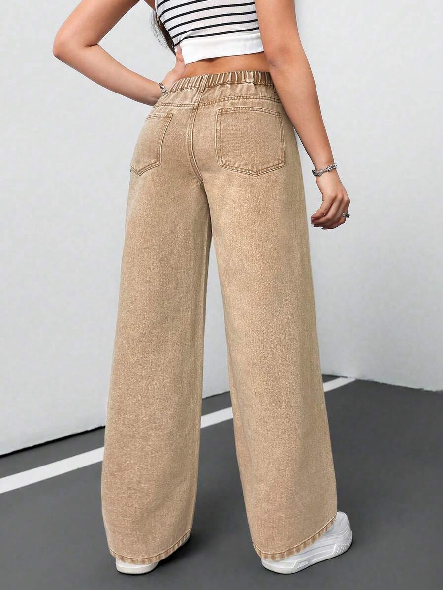 Jeans SHEIN, maro