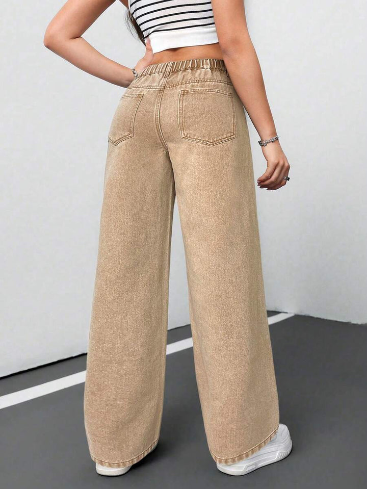 Jeans SHEIN, maro