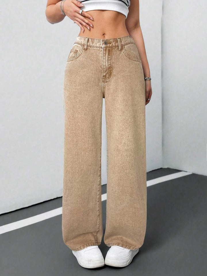Jeans SHEIN, maro