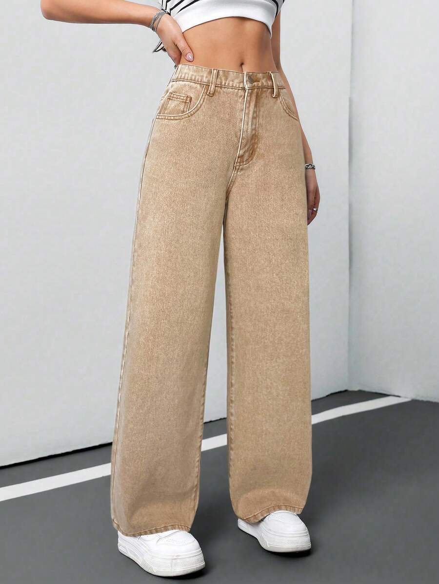 Jeans SHEIN, maro