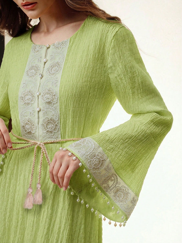 Rochie midi SHEIN, verde