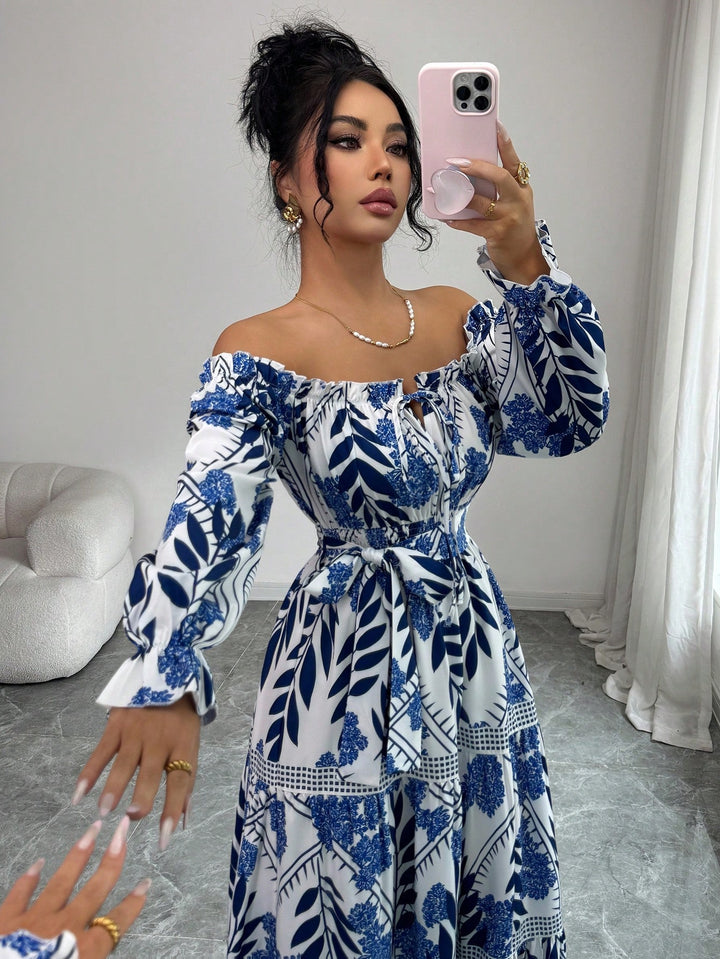 Rochie maxi SHEIN, mix culori