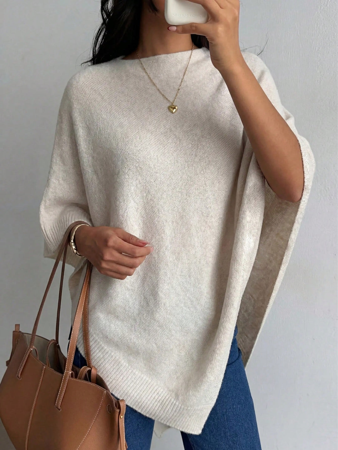 Pulover SHEIN, kaki
