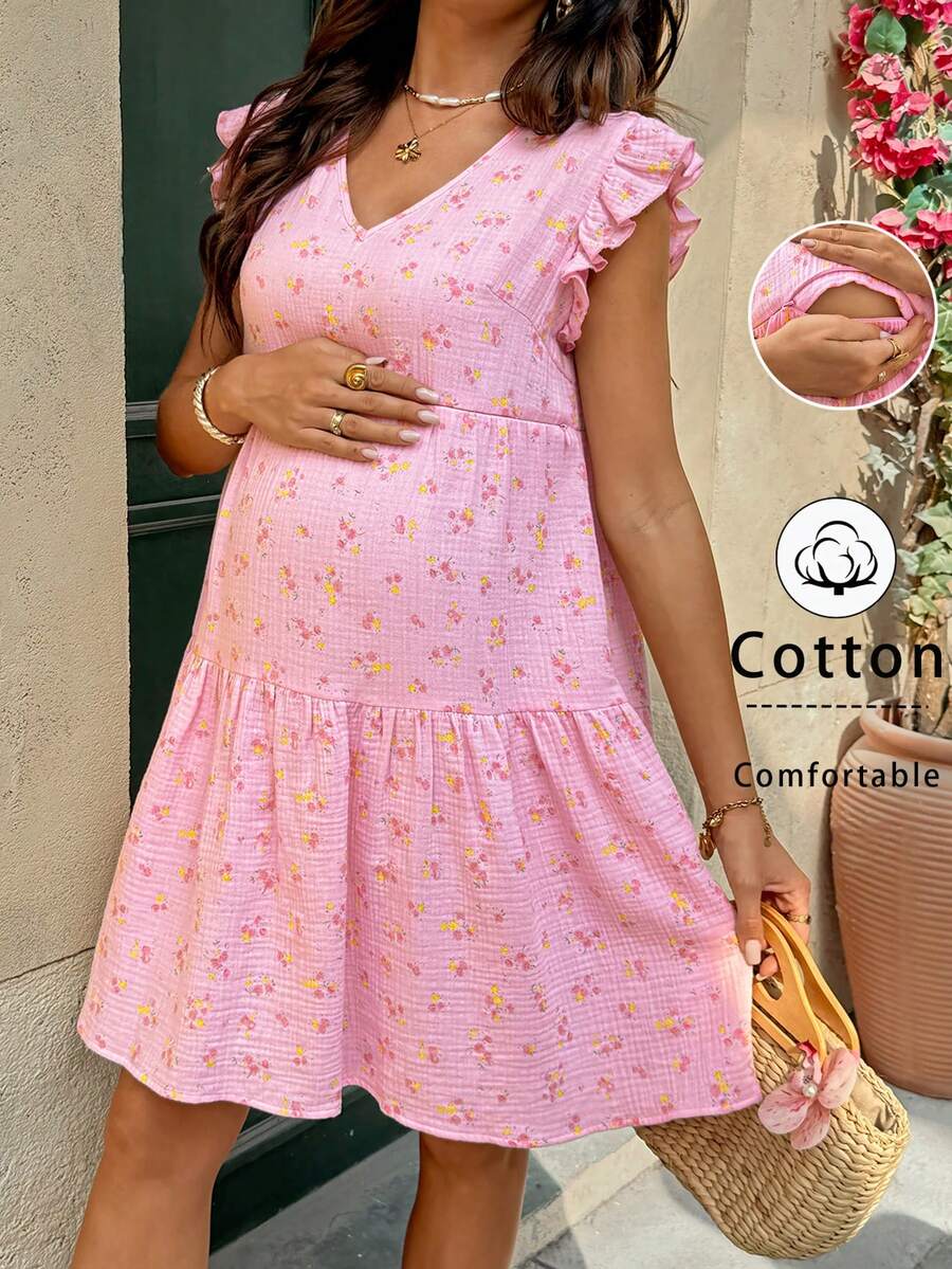 Rochie mini SHEIN, roz