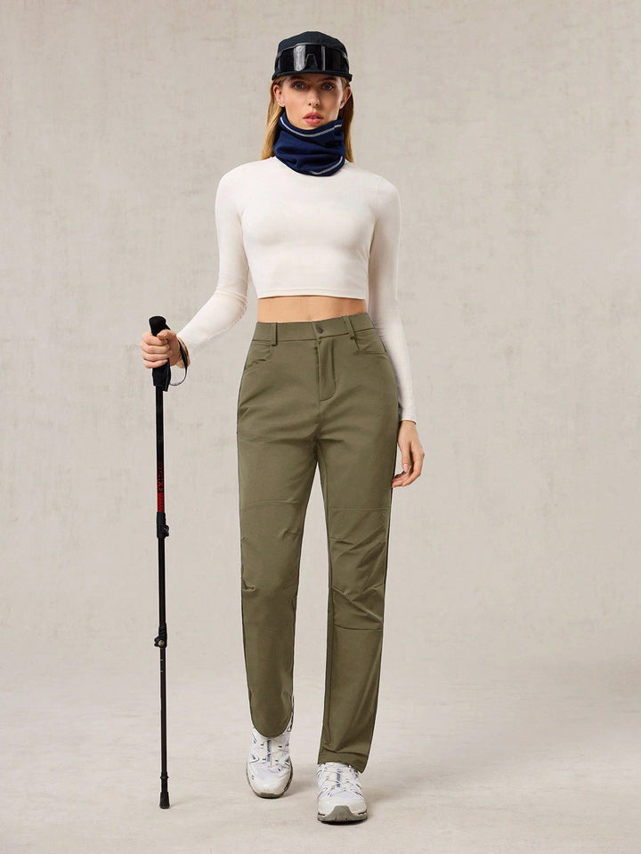 Pantaloni SHEIN, kaki