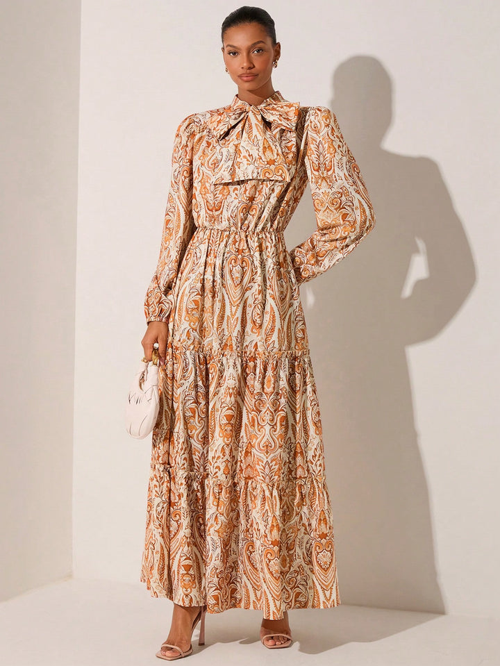 Rochie maxi SHEIN, mix culori