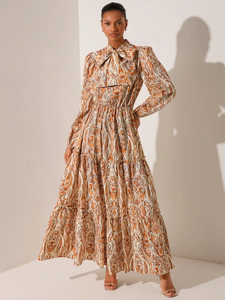Rochie maxi SHEIN, mix culori