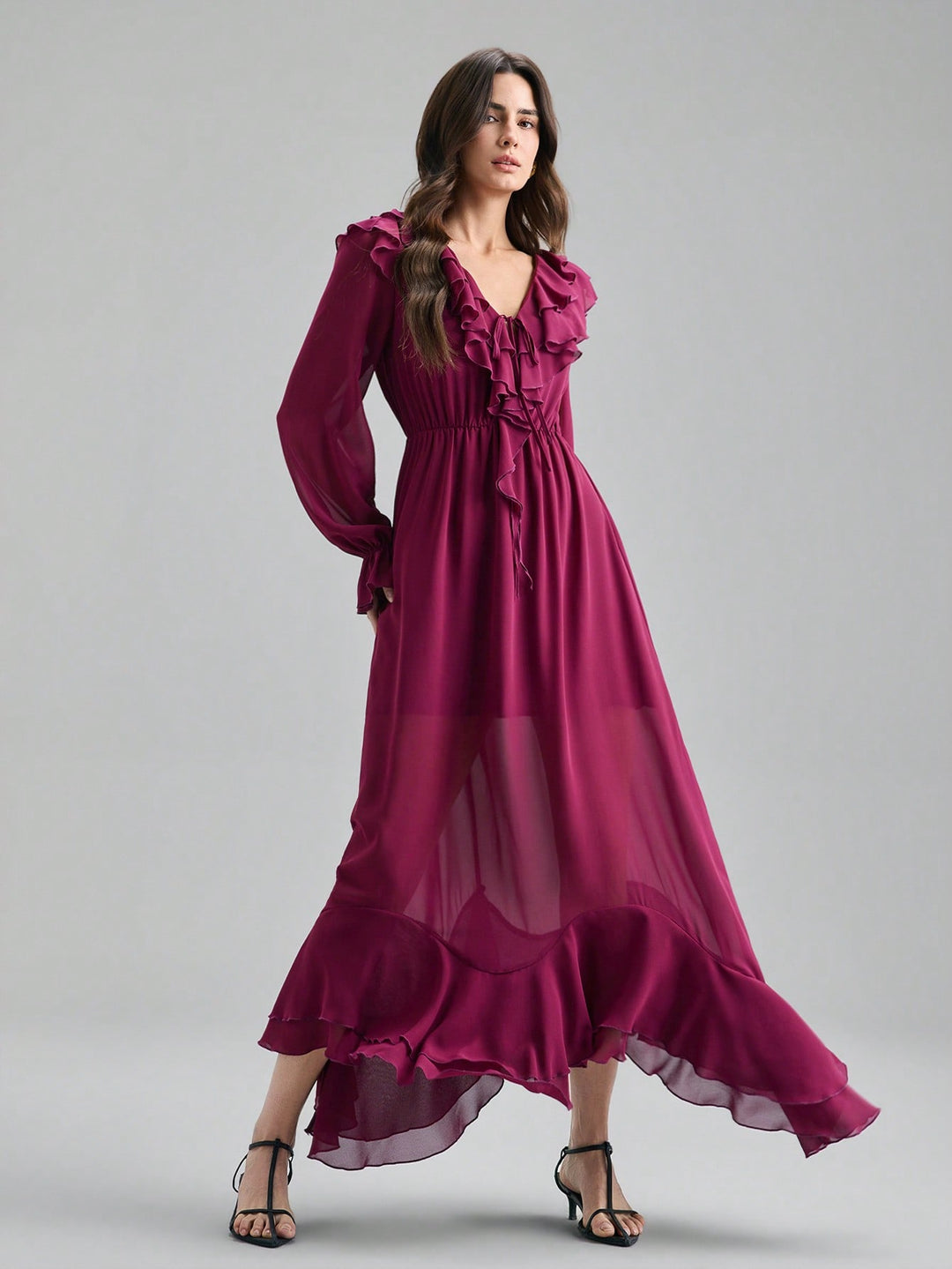 Rochie maxi SHEIN, mov