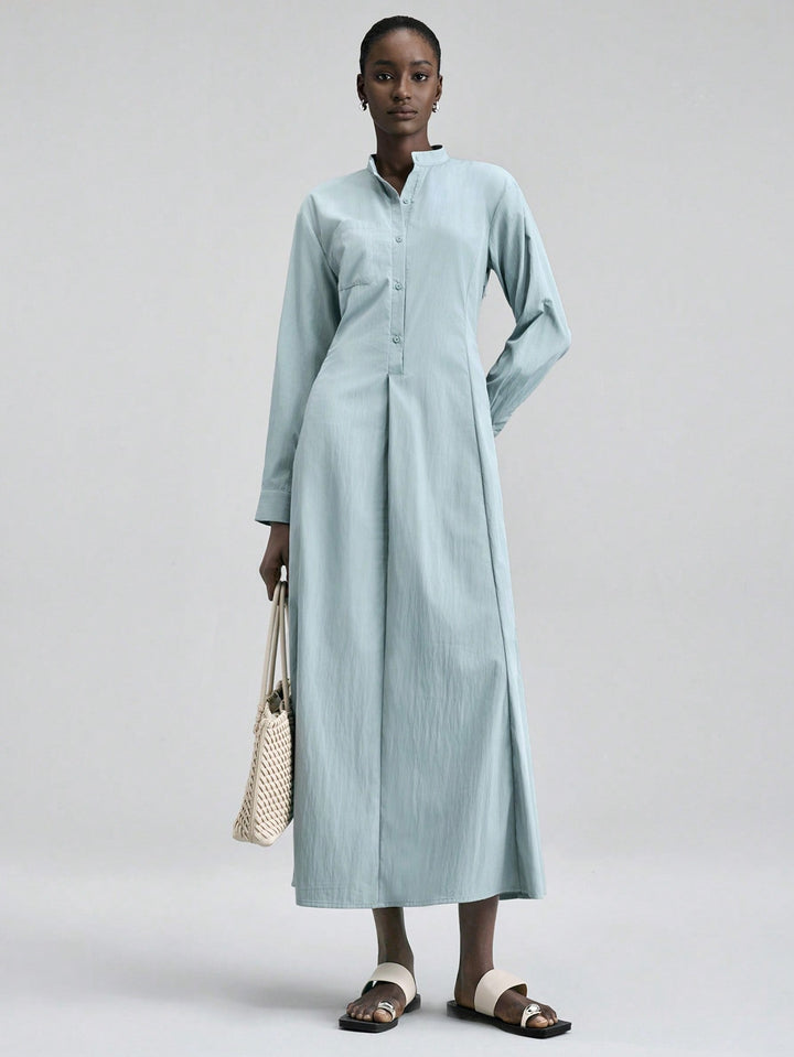 Rochie maxi SHEIN, albastru