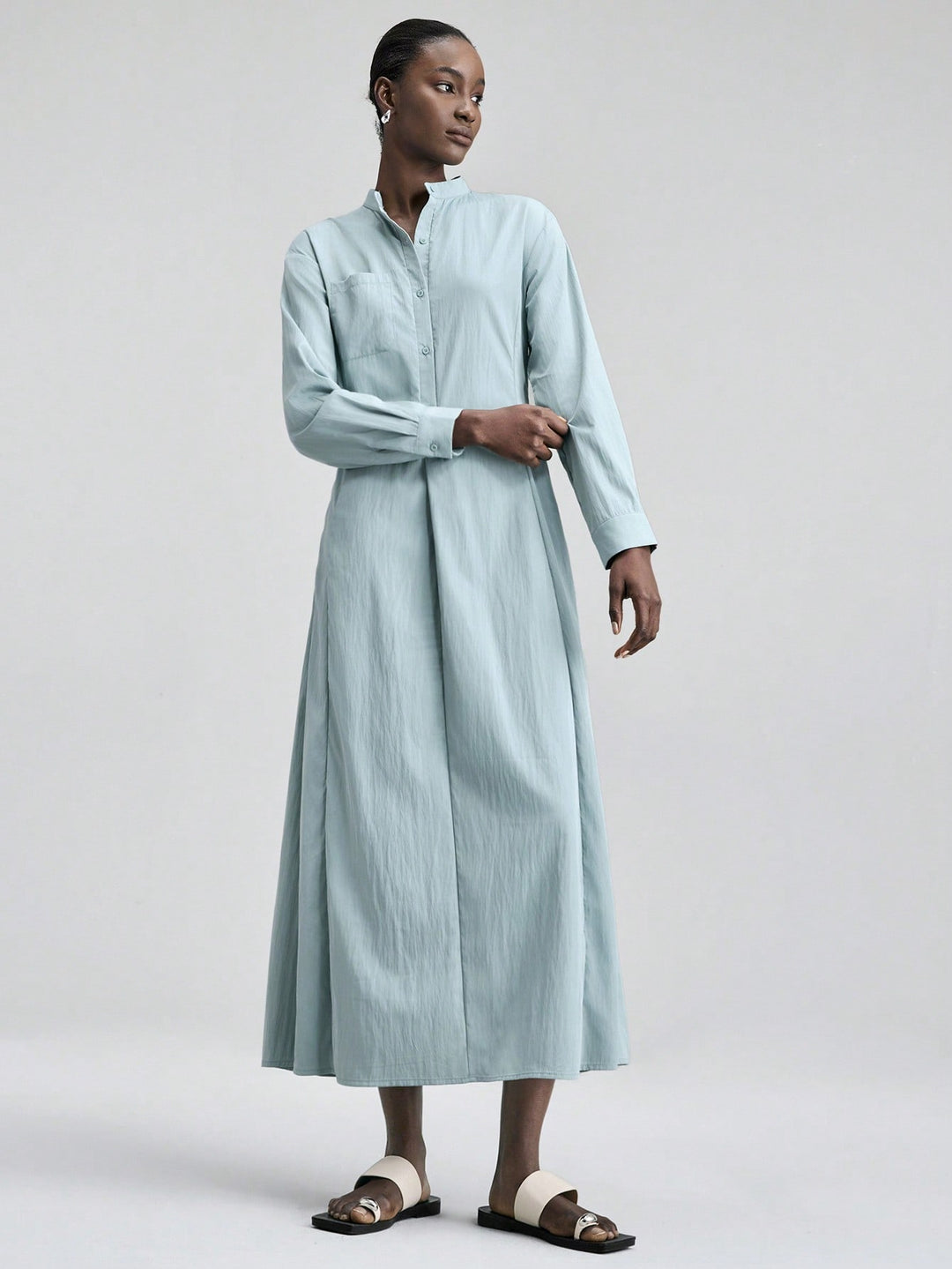 Rochie maxi SHEIN, albastru