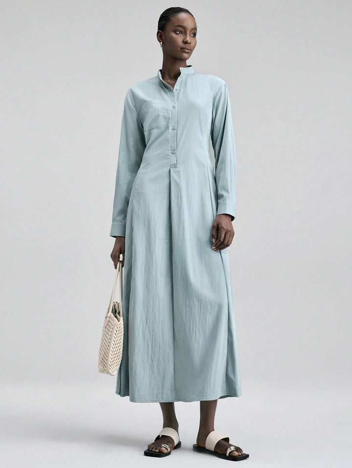 Rochie maxi SHEIN, albastru